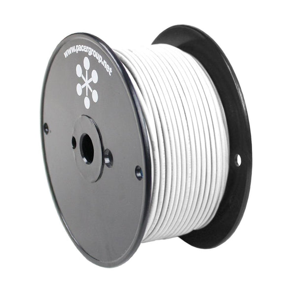 Pacer White 16 AWG Primary Wire - 250 [WUL16WH-250] - Essenbay Marine