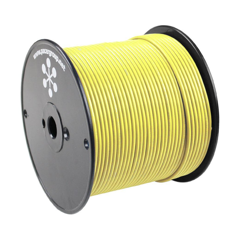 Pacer Yellow 14 AWG Primary Wire - 500 [WUL14YL-500] - Essenbay Marine