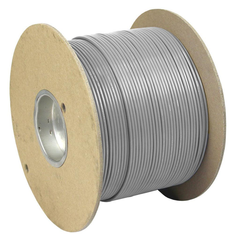 Pacer Grey 14 AWG Primary Wire - 1,000 [WUL14GY-1000] - Essenbay Marine