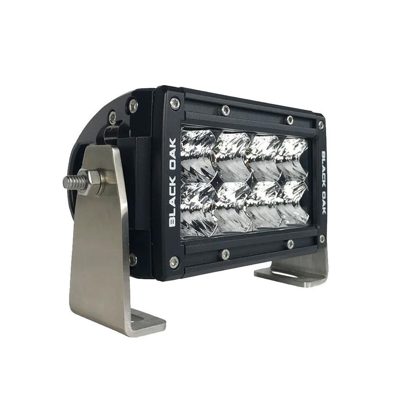 Black Oak Pro Series Double Row Spot 4" Light Bar - Black [4S-D5OS] - Essenbay Marine