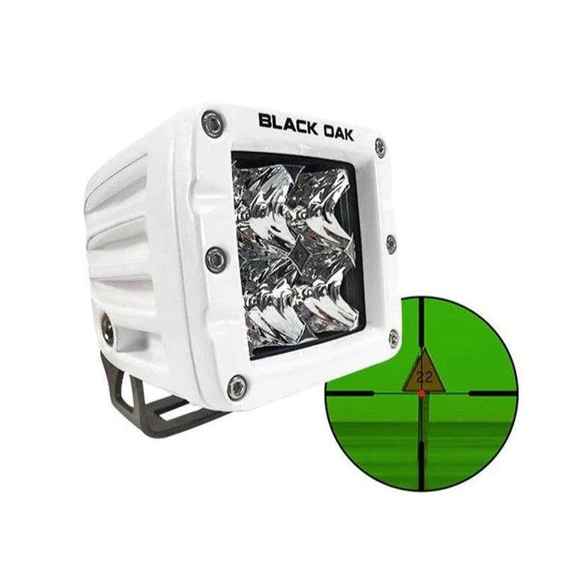 Black Oak Pro Series Infrared 2" 850nm Flood Pod Light - White [2MIR-POD850] - Essenbay Marine