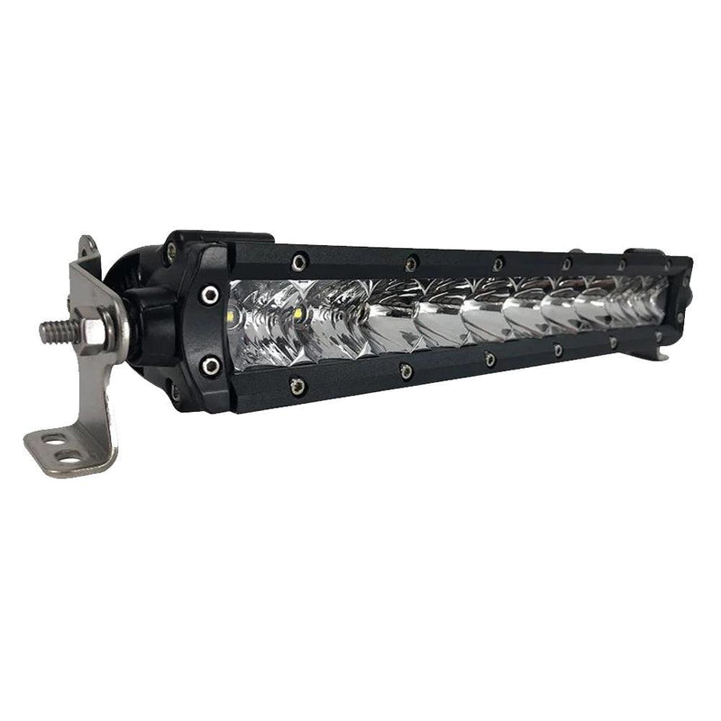 Black Oak Pro Series Single Row Combo 10" Light Bar - Black [10C-S5OS] - Essenbay Marine