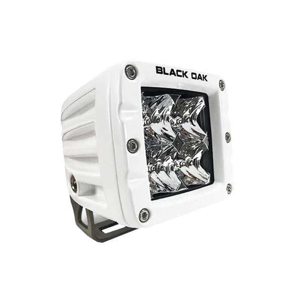 Black Oak Pro Series 2" Flood Pod - White [2FM-POD10CR] - Essenbay Marine