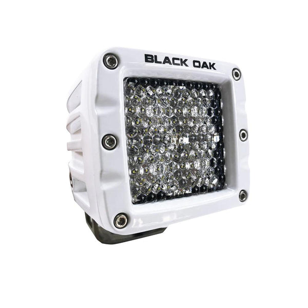 Black Oak Pro Series 2" Diffused Pod - White [2DM-POD10CR] - Essenbay Marine