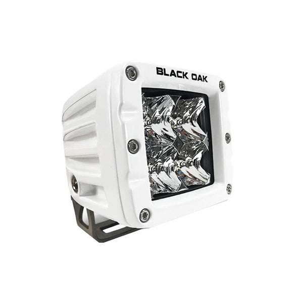 Black Oak Pro Series 2" Spot Pod - White [2SM-POD10CR] - Essenbay Marine
