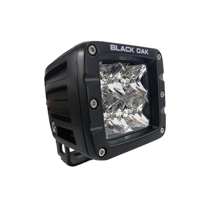 Black Oak Pro Series 2" Flood Pod - Black [2F-POD10CR] - Essenbay Marine