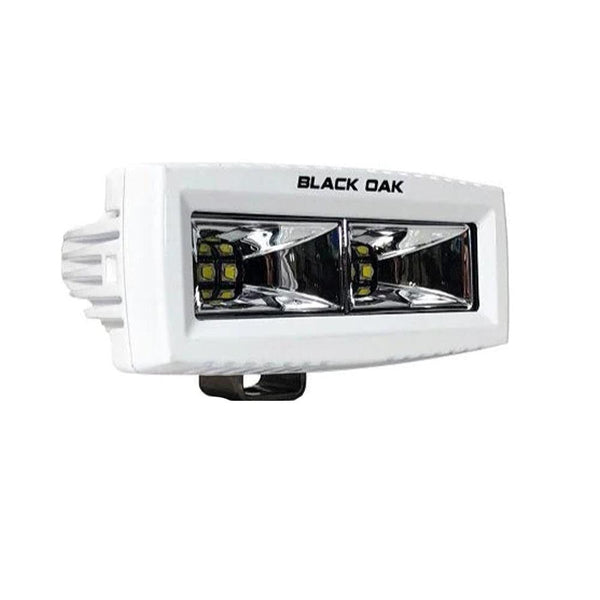 Black Oak Pro Series 4" Spreader Light Scene - White [4MS-S] - Essenbay Marine