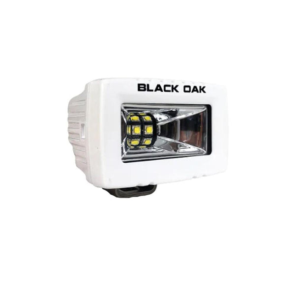 Black Oak Pro Series 2" Spreader Light Scene - White [2-MS-S] - Essenbay Marine
