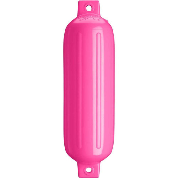 Polyform G-3 Twin Eye Fender 5.5" x 19" - Pink [G-3-PINKWO] - Essenbay Marine