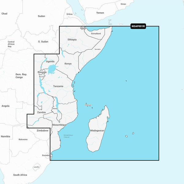 Garmin Navionics+ NSAF001R - Africa, East - Marine Chart [010-C1224-20] - Essenbay Marine