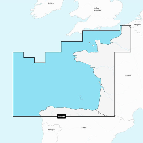 Garmin Navionics+ NSEU008R - Bay of Biscay - Marine Chart [010-C1235-20] - Essenbay Marine