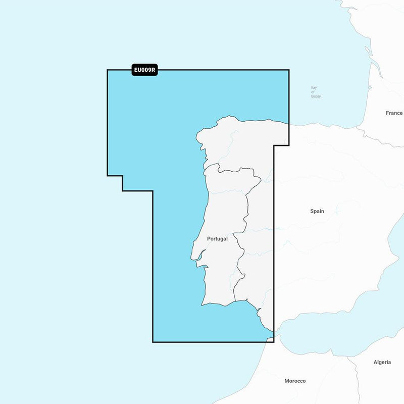 Garmin Navionics+ NSEU009R - Portugal  Spain, Northeast - Marine Chart [010-C1236-20] - Essenbay Marine