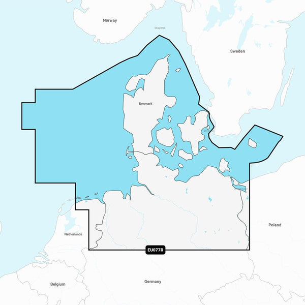 Garmin Navionics+ NSEU077R - Denmark  Germany, North - Marine Chart [010-C1243-20] - Essenbay Marine