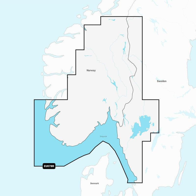 Garmin Navionics+ NSEU078R - Oslo, Skagerrak  Haugesund - Marine Chart [010-C1244-20] - Essenbay Marine