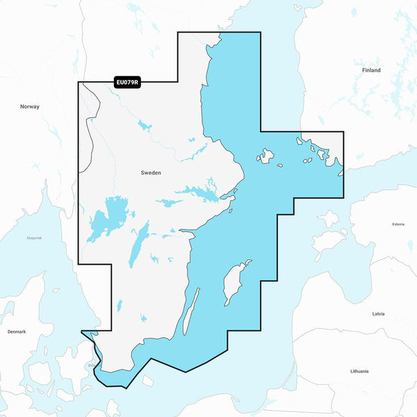 Garmin Navionics+ NSEU079R - Sweden, Southeast - Marine Chart [010-C1247-20] - Essenbay Marine