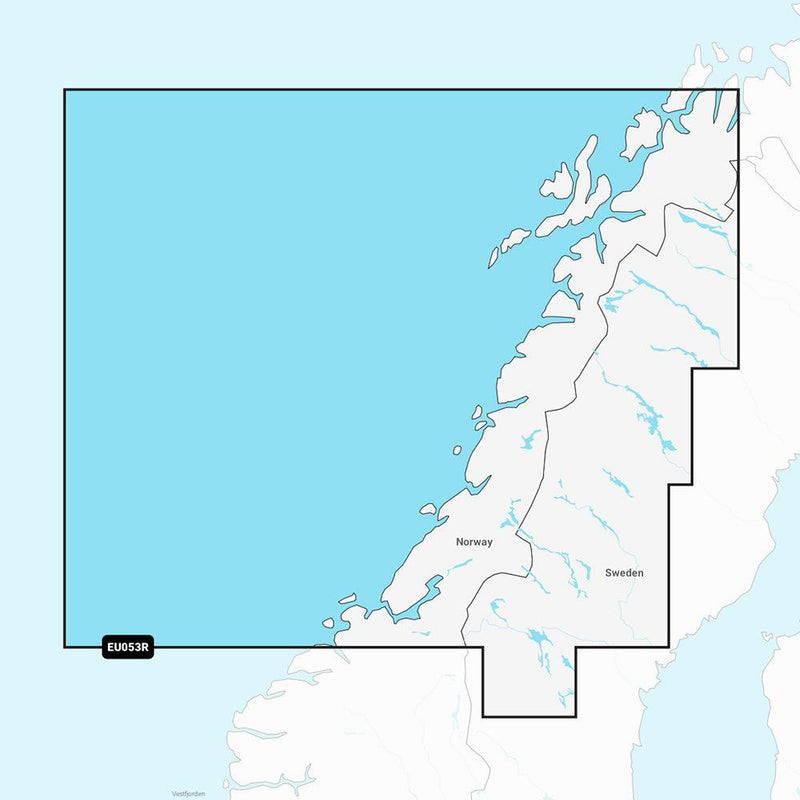 Garmin Navionics+ NSEU053R - Norway, Trondheim to Tromso - Marine Chart [010-C1252-20] - Essenbay Marine