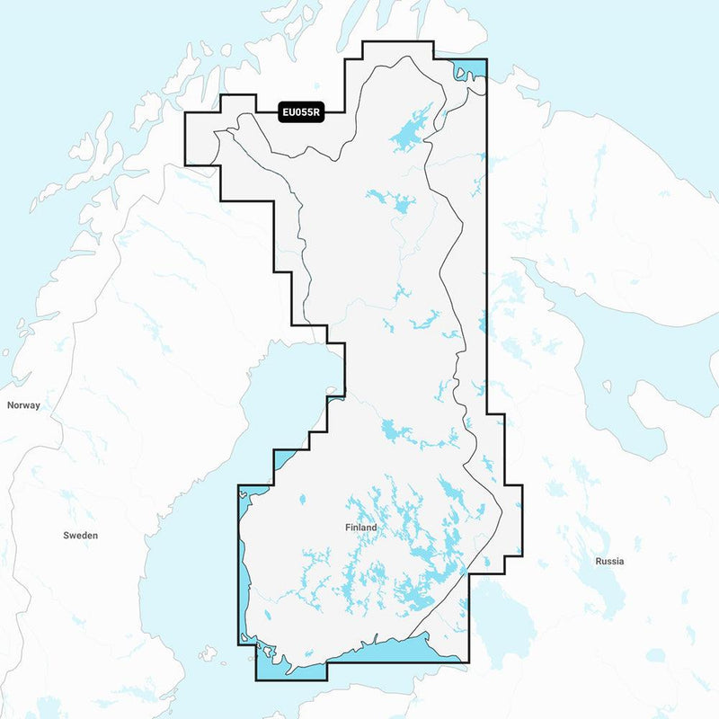 Garmin Navionics+ NSEU055R - Finland, Lakes  Rivers - Inland Marine Chart [010-C1254-20] - Essenbay Marine