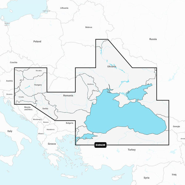 Garmin Navionics+ NSEU063R - Black Sea  Azov Sea - Marine Chart [010-C1258-20] - Essenbay Marine