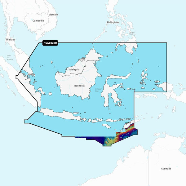 Garmin Navionics Vision+ NVAE023R - Java  Borneo - Marine Chart [010-C1221-00] - Essenbay Marine