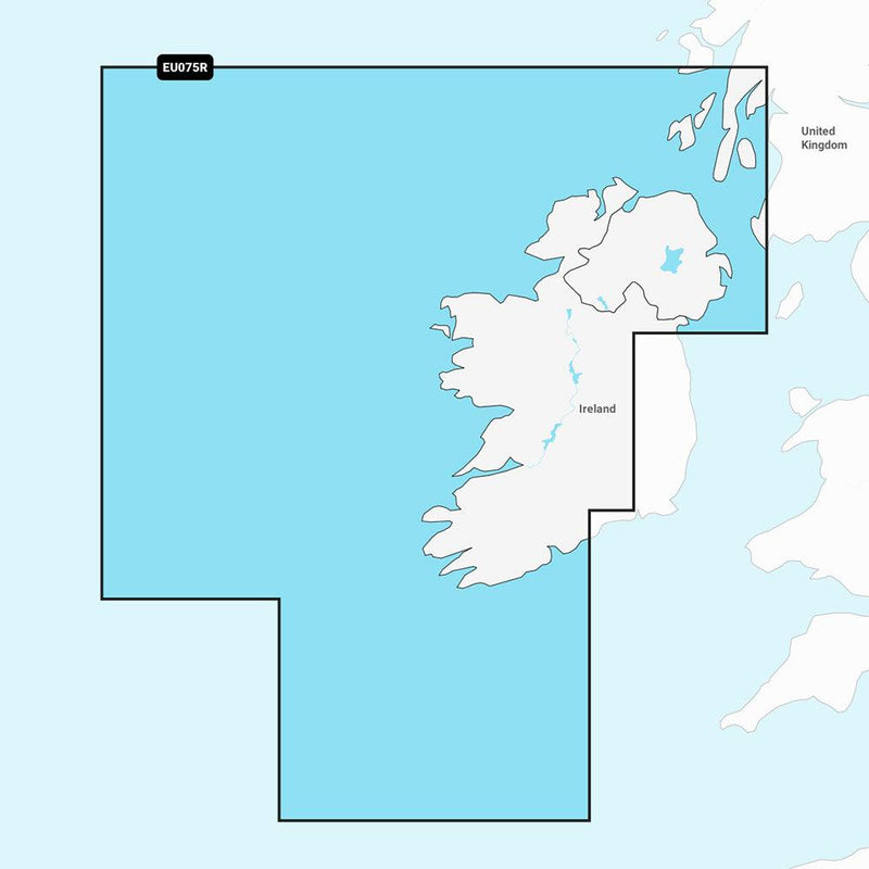 Garmin Navionics Vision+ NVEU075R - Ireland, West Coast - Marine Chart [010-C1233-00] - Essenbay Marine