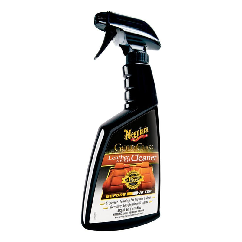 Meguiars Gold Class Leather  Vinyl Cleaner - 16oz [G18516] - Essenbay Marine