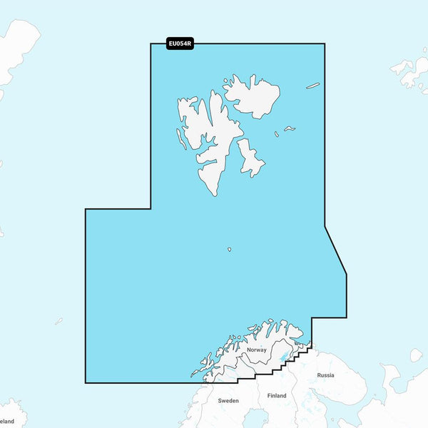 Garmin Navionics Vision+ NVEU054R - Norway, Vestfjorden to Svalbard - Marine Chart [010-C1253-00] - Essenbay Marine