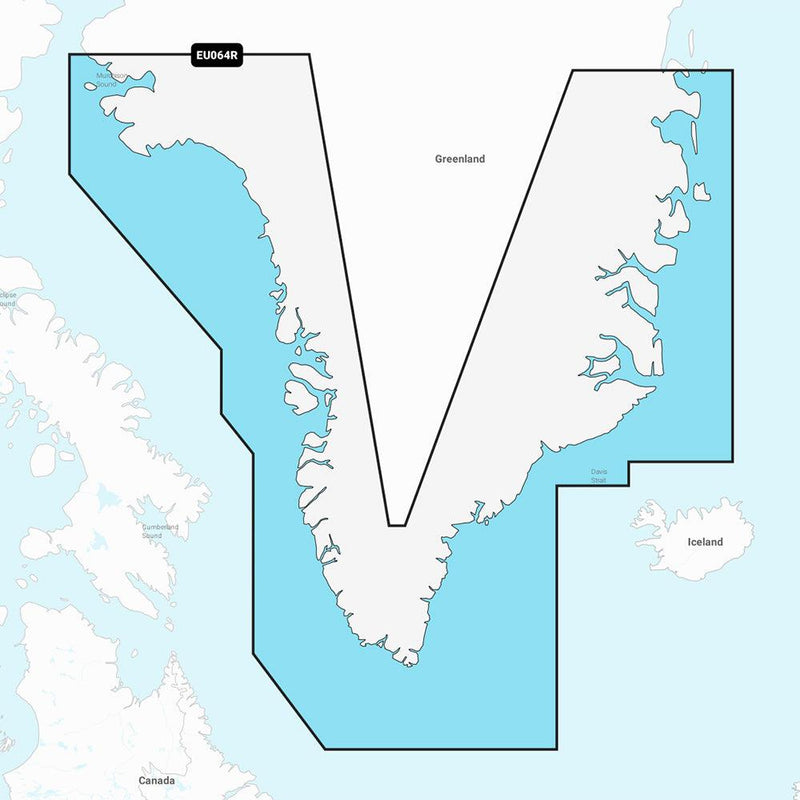 Garmin Navionics Vision+ NVEU064R - Greenland - Marine Chart [010-C1259-00] - Essenbay Marine