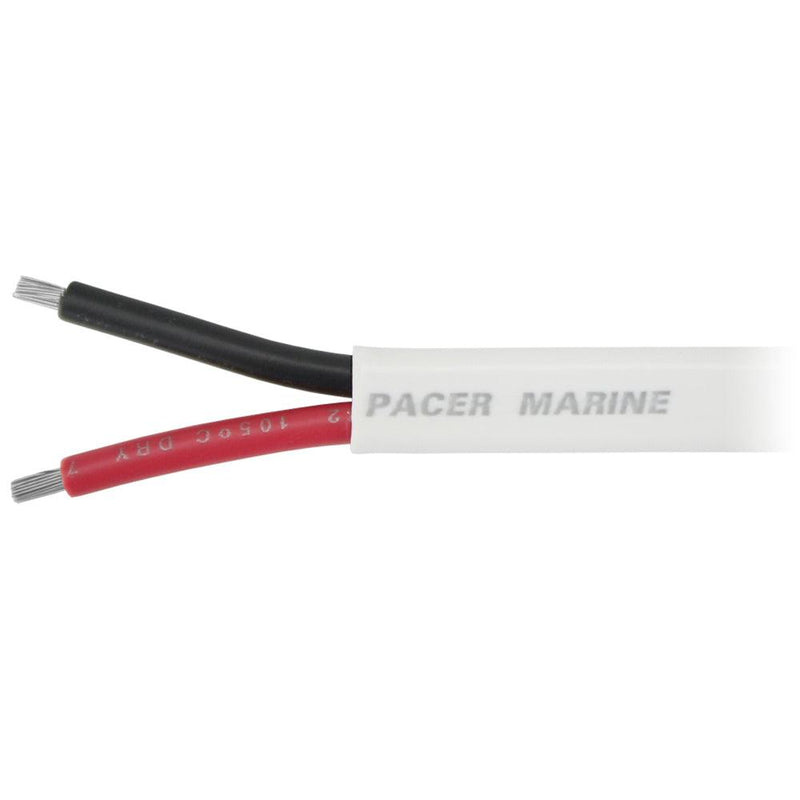 Pacer 16/2 AWG Duplex Cable - Red/Black - Sold By The Foot [W16/2DC-FT] - Essenbay Marine