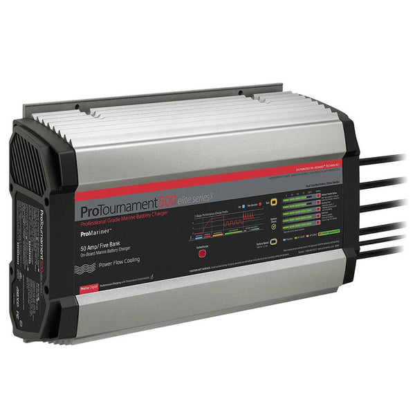 ProMariner ProTournament 500 Elite Series3 5-Bank On-Board Marine Battery Charger [53505] - Essenbay Marine