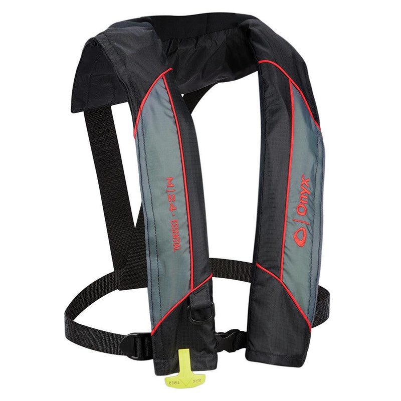 Onyx M-24 Essential Manual Inflatable Life Jacket - Red - Adult Universal [131200-100-004-23] - Essenbay Marine