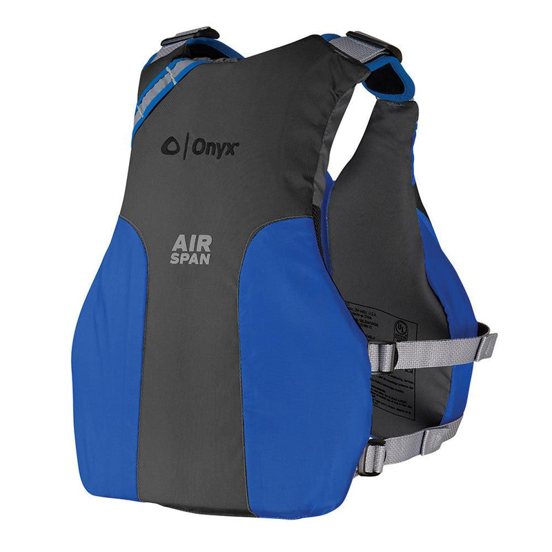 Onyx Airspan Breeze Life Jacket - XS/SM - Blue [123000-500-020-23] - Essenbay Marine