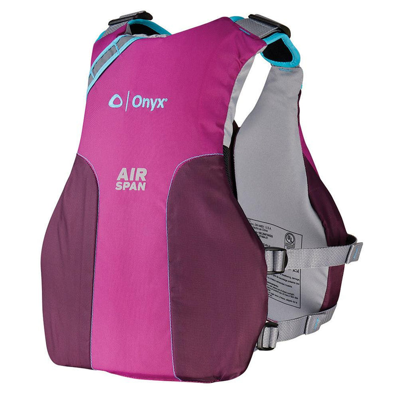 Onyx Airspan Breeze Life Jacket - M/L - Purple [123000-600-040-23] - Essenbay Marine