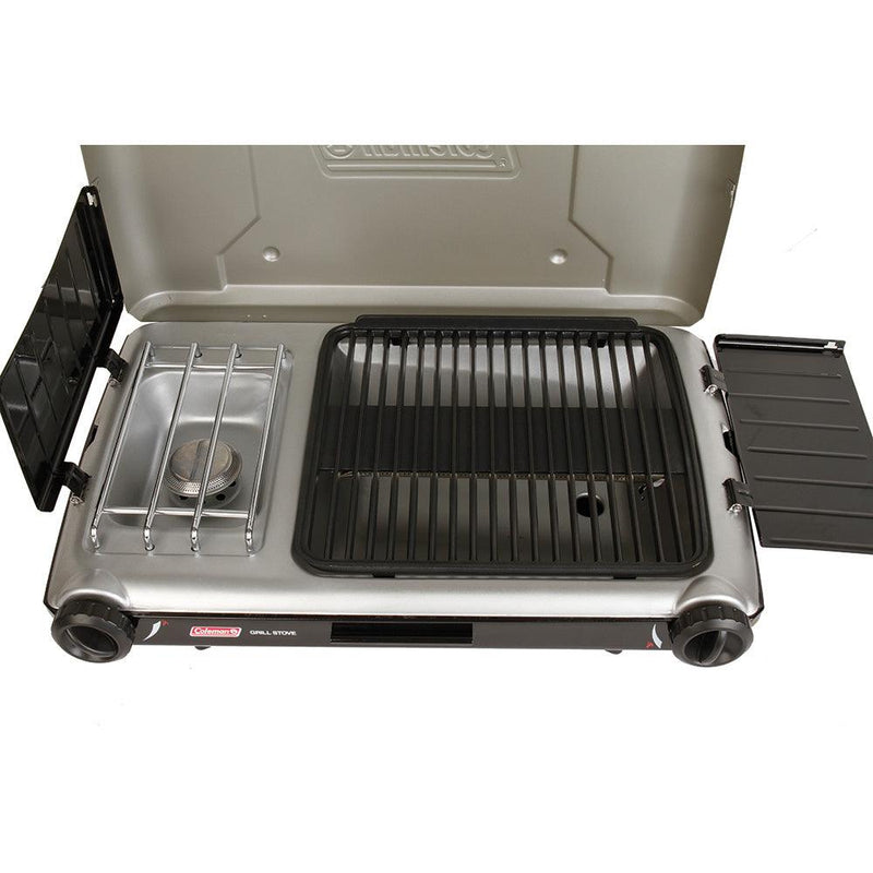 Coleman Deluxe Tabletop Propane 2-in-1 Grill/Stove - 2 Burner [2000038016] - Essenbay Marine