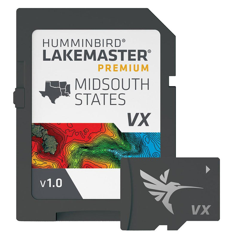 Humminbird LakeMaster VX Premium - Mid-South States [602005-1] - Essenbay Marine