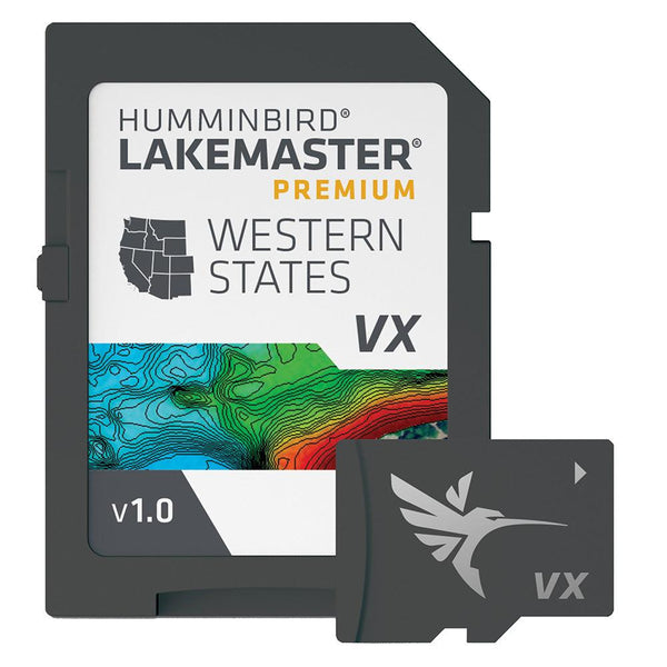 Humminbird LakeMaster VX Premium - Western States [602009-1] - Essenbay Marine