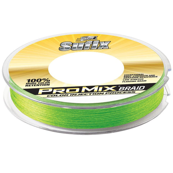 Sufix ProMix Braid - 10lb - Neon Lime - 300 yds [630-110L] - Essenbay Marine