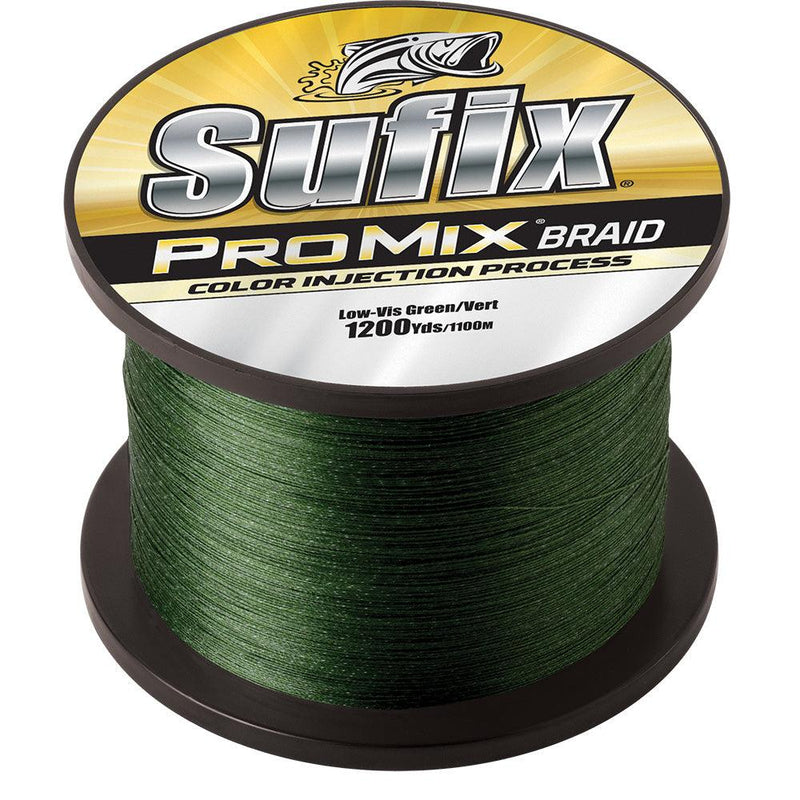 Sufix ProMix Braid - 10lb - Low-Vis Green - 1200 yds [630-310G] - Essenbay Marine