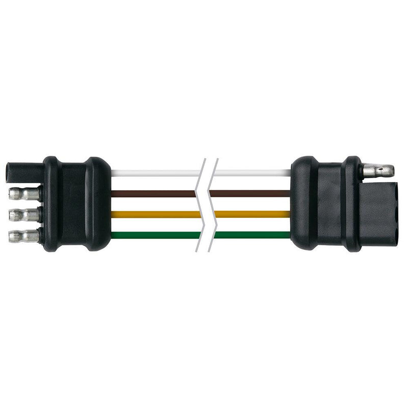 Ancor Trailer Connector-Flat 4-Wire - 12" Loop [249101] - Essenbay Marine