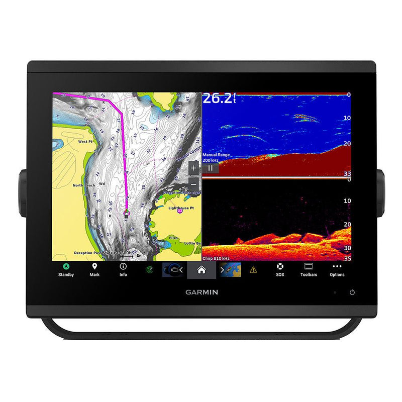 Garmin GPSMAP 1243xsv Combo GPS/Fishfinder GN+ [010-02367-61] - Essenbay Marine