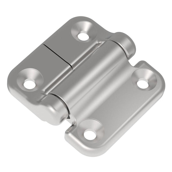 Southco Constant Torque Hinge Symmetric Forward Torque 0.9 N-m - Reverse Torque 0.9 N-m - Large Size - Stainless Steel 316 - Polished [E6-71-408S-85] - Essenbay Marine