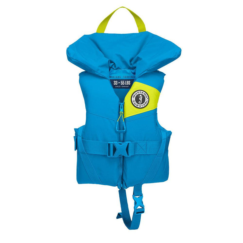 Mustang Lil Legends Child Foam Vest - Azure Blue [MV3555-268-0-216] - Essenbay Marine