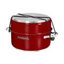 Magma Nestable 10 Piece Induction Non-Stick Enamel Finish Cookware Set - Magma Red [A10-366-MR-2-IN] - Essenbay Marine