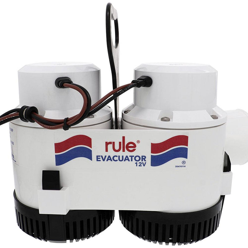 Rule 7700D GPH Evacuator Pump - 12V [7700D] - Essenbay Marine