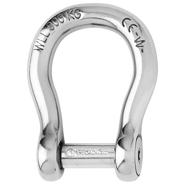 Wichard Self-Locking Allen Head Pin Bow Shackle - 8mm Diameter - 5/16" [01344] - Essenbay Marine