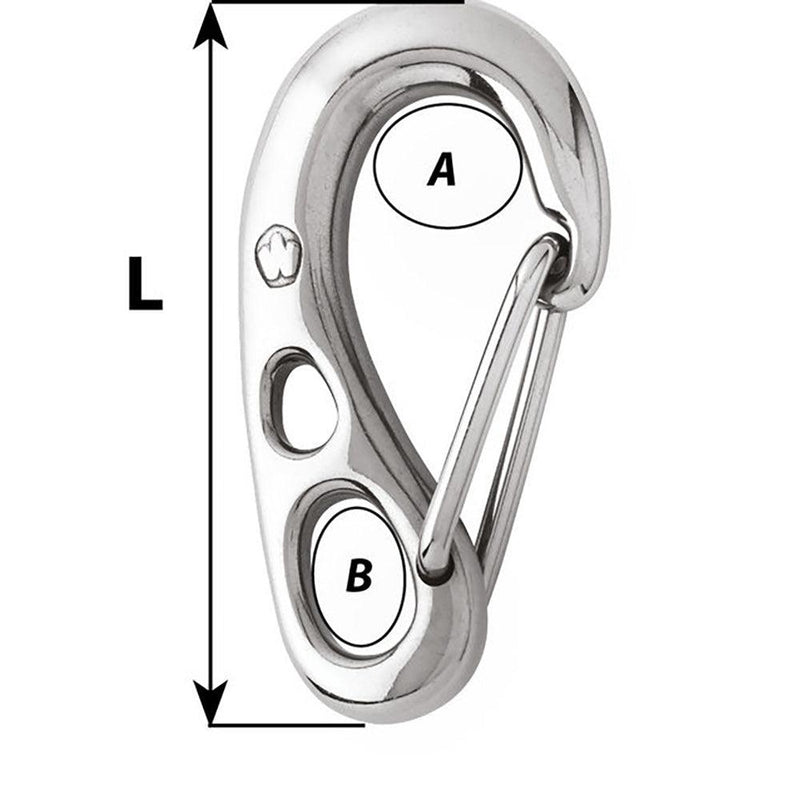 Wichard HR Safety Snap Hook - 100mm Length - 3-15/16" [02382] - Essenbay Marine