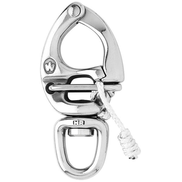 Wichard HR Quick Release Snap Shackle With Swivel Eye - 80mm Length - 3-5/32" [02674] - Essenbay Marine