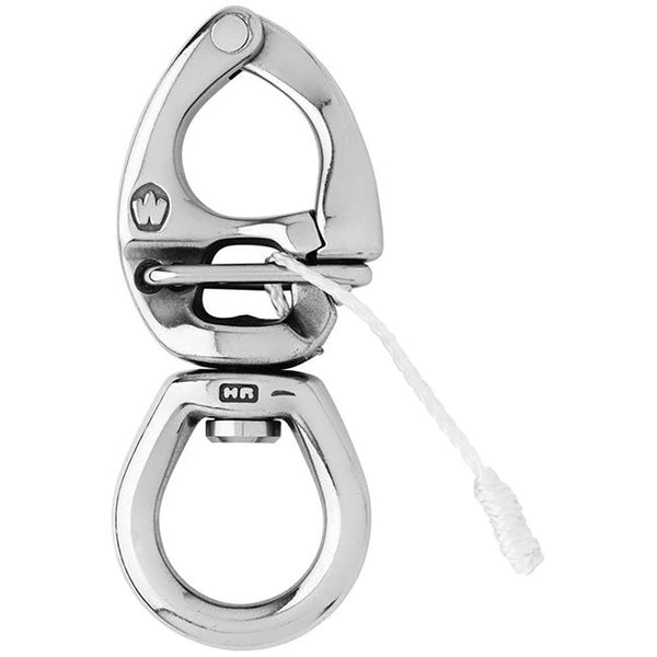 Wichard HR Quick Release Snap Shackle With Large Bail - 80mm Length - 3-5/32" [02773] - Essenbay Marine