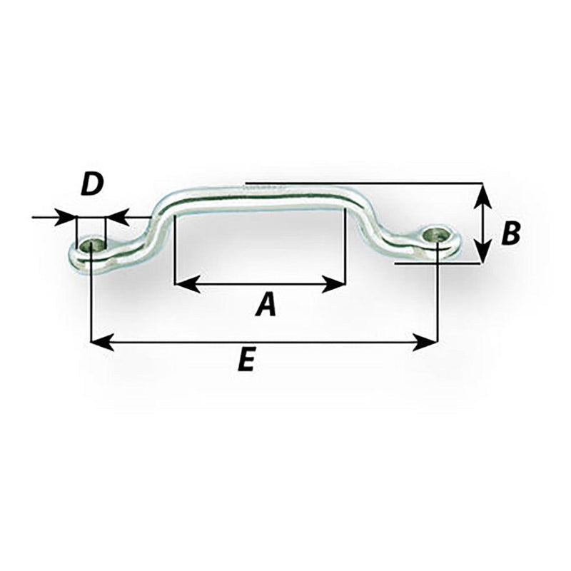 Wichard Webbing Eye Strap - 4mm Diameter - 5/32" - 56mm Spacing - 2-13/64" [09211] - Essenbay Marine