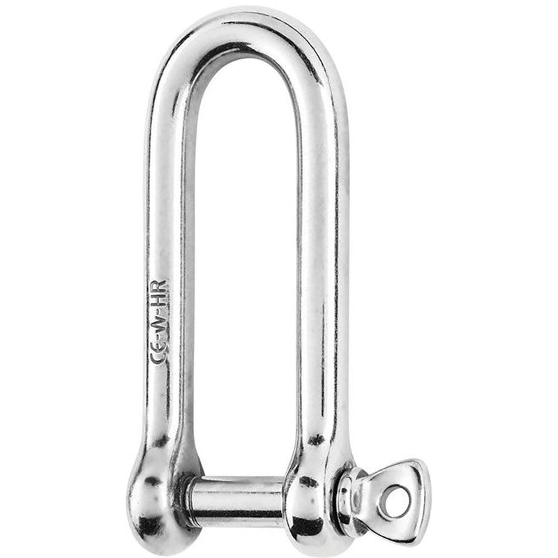 Wichard HR Long D Shackle - 10mm Diameter - 25/64" [11215] - Essenbay Marine