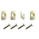 Blue Performance White Hooks  Screws - 4 Pieces [PC980] - Essenbay Marine